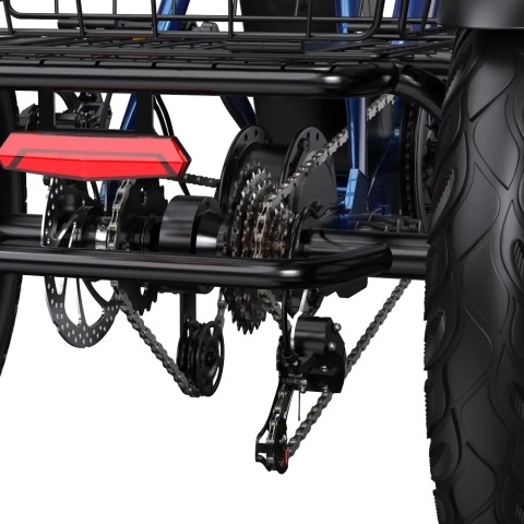 Apefox RH30 – Electric Tricycle 500W 48V 15Ah - Img 9