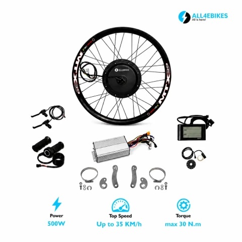 500W Rear Hub Motor E-Bike Conversion Kit MTX