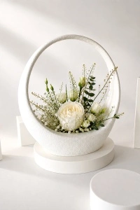 Suport pentru aranjamente florale - model rotund - Img 4