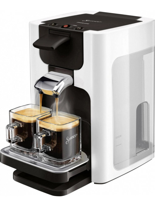 Aparat de cafea cu paduri Philips Senseo Quadrante HD7865 00 (alb)