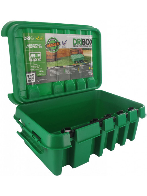 Cutie impermeabilă Dri-Box FL-1859-285G IP55 verde (15 x 11 x 28.5 cm)