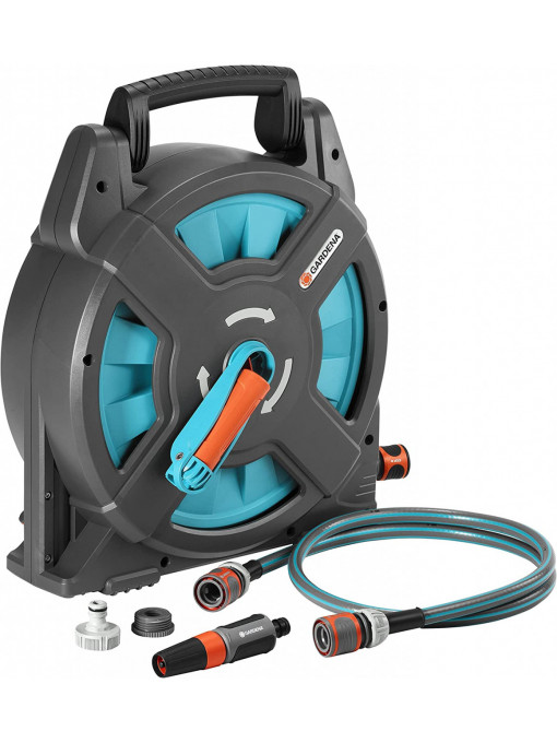 Set tambur cu furtun 15m GARDENA Classic 2662