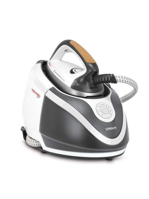 Stație de călcat Polti Vaporella Next VN18.15, Talpă Aluminiu, 2200 W, 1.3 l, 5.5 BAR, închidere automată, Alb/Gri
