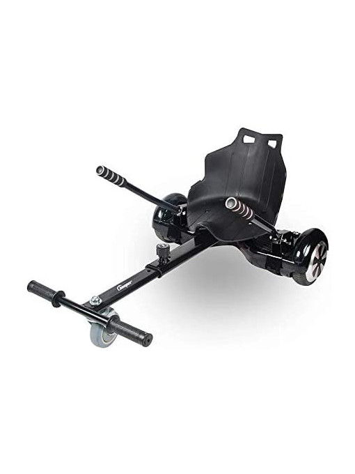 Scaun Beeper R4-Kart-N pentru hoverboard de 6.5 inch, 8 inch, 10 inch, reglabil, negru