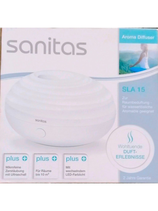 Difuzor aromaterapie SANITAS SLA 15