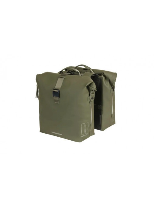 Geanta dubla pentru bicicleta Basil SoHo 41l, verde
