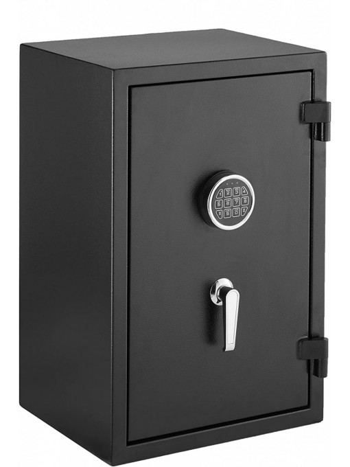 Seif ignifug 36 x 31 x 40 cm (capacitate 23.5l), cu închidere digitală și chei de rezervă