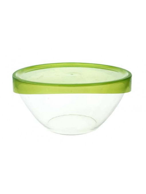 Set 2 boluri de salata cu capac 17 cm Keep' N Bowl Luminarc