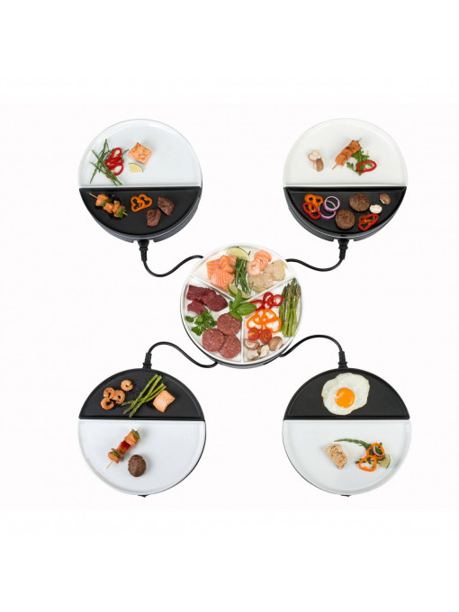 Set gourmet 4 gratare electrice Bourgini CHEF'S DINNER PARTY