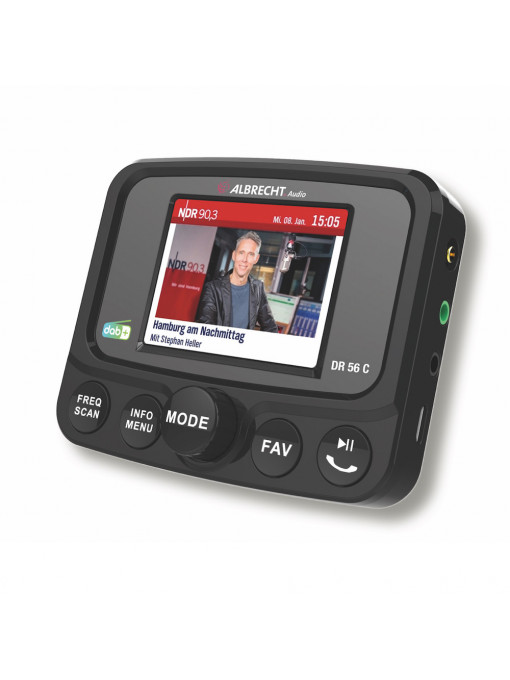 Adaptor radio digital auto Albrecht DR 56C DAB+