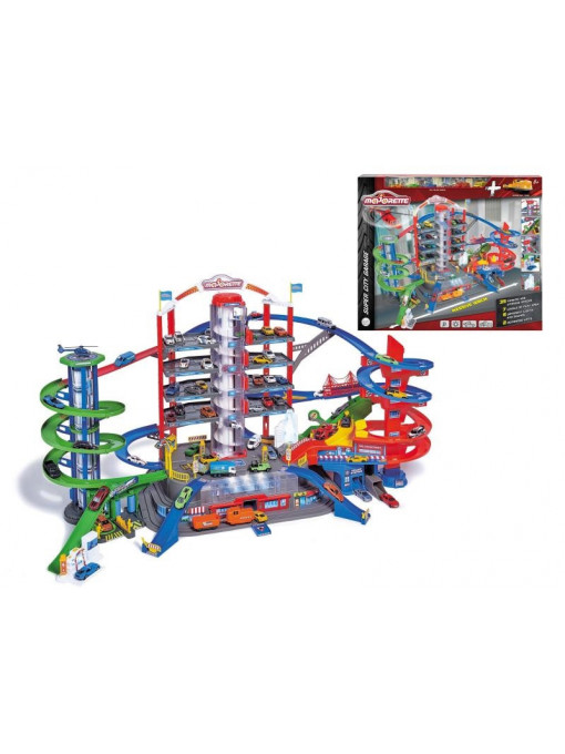 Joc cu masini Super City Garage Majorette