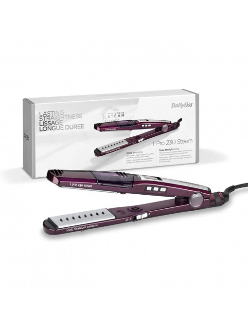Placa de intins parul BABYLISS I-Pro 230 Steam