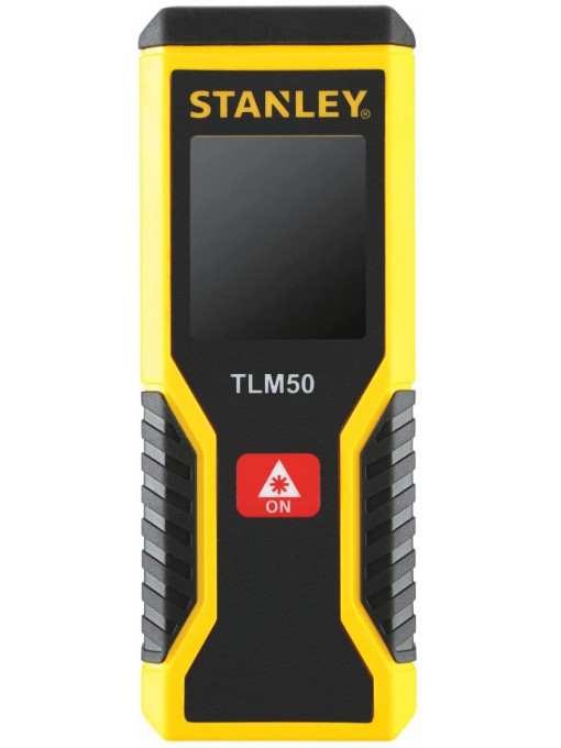 Telemetru cu laser Stanley STHT1-77409 TLM50, domeniu de măsurare de 0,15m -15m, precizie de măsurare +- 3 mm, carcasă compactă