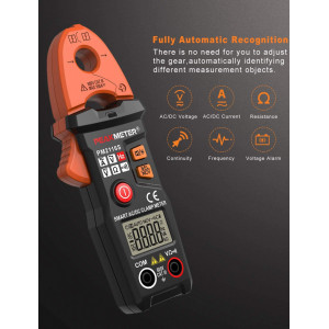 Clește ampermetric digital Peakmeter PM2116S, măsurare tensiune, intensitate, rezistență, diode și continuite în circuit - Img 5