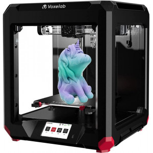 Imprimantă 3D Voxelab Aries, șine duble cu axa Z, nivelare semi-automată, senzor de filament, platformă din sticlă carborundum, imprimare WiFi 7,87 x 7,87 x 7,87 inch - Img 1