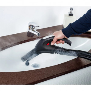 Aspirator cu Abur Polti Vaporetto Lecoaspira FAV 80, 2450 W, cu funcție de spălare/uscare și filtrare prin apă, Alb/Verde - Img 7