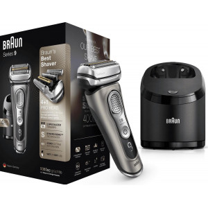 Aparat de ras electric Braun Series 9 9365cc Wet&Dry cu statie de curatare - Img 2