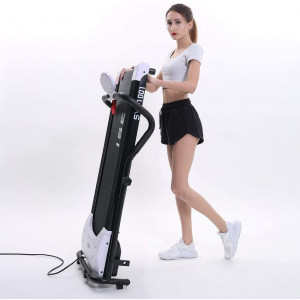 Bandă de alergat ISE ‎ABM72 750W, 10 km/h, greutate maximă 120 kg - Img 3