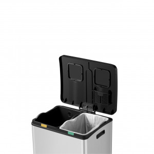 Cos de gunoi cu pedala EKO REJOICE (2 x 30L) - Img 2