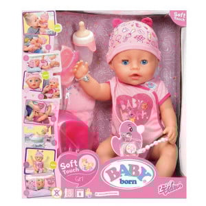 Papusa interactiva Zapf Baby Born Soft Touch - 43cm - Img 2
