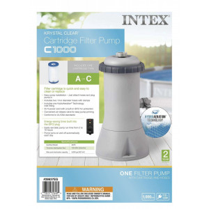 Pompa filtrare apa Intex Krystal Clear C1000 - Img 2