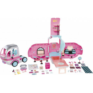 Rulota LOL Surprise! OMG 4-in-1 Glamper (roz) - Img 2