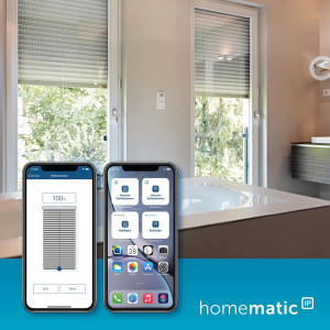 Actuator de jaluzele Homematic IP Smart Home pentru întrerupătoare de marcă, model HMIP-BBL - Img 4