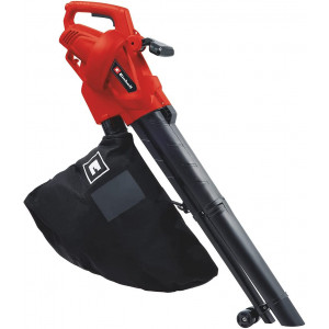 Aspirator/Suflantă electrică de frunze Einhell GC-EL 2500 E (2500 W, sac de colectare 40 l, 2 roți, curea de transport reglabilă) - Img 1