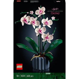 LEGO Icons: Orhidee 10311, 18 ani+, 608 piese - Img 2