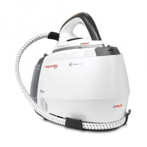 Stație de călcat Polti Vaporella Next VN18.15, Talpă Aluminiu, 2200 W, 1.3 l, 5.5 BAR, închidere automată, Alb/Gri - Img 2