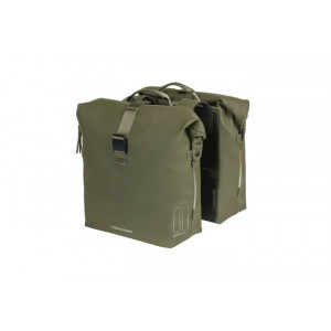 Geanta dubla pentru bicicleta Basil SoHo 41l, verde - Img 1