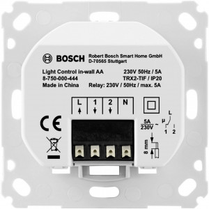 Întrerupător de lumină încastrat Bosch Smart Home compatibil cu Apple Homekit, Google Assistant și Amazon Alexa - Img 2