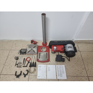 Mașină de găurit cu coloană Einhell TC-BD 630 (630 W, Carter MK2, 12 viteze, viteză maximă 2450 rpm, opritor de adâncime, menghină inclusă) - Img 6
