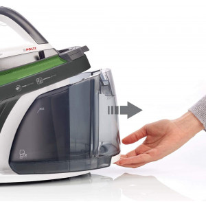 Stație de călcat Polti la Vaporella XT90C cu talpă ceramică dublă, 2350 W, 7.5 bar, culoare verde/gri - Img 6