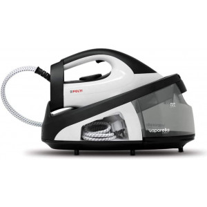 Stație de călcat Polti Vaporella Simply 20.20 cu talpă ceramică, 2200 W 6.5 Bar, culoare alb-gri - Img 1