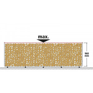 Suport modular XXL pentru lemne de foc Wolfcraft 5125000, oțel galvanizat, volum maxim 1,6 m³ - Img 4
