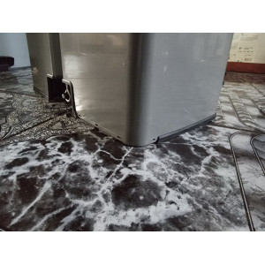 Cos de gunoi cu pedala CURVER Deco Bin Duo (2 x 26L), gri inchis - Img 5