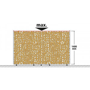 Suport modular XXL pentru lemne de foc Wolfcraft 5125000, oțel galvanizat, volum maxim 1,6 m³ - Img 5