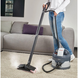 Aparat de curătat cu abur Polti Vaporetto Eco Pro 3.0, 2000 W, Emisie Abur 110 g/min, Presiune Abur 4.5 BAR, Gri – fără accesorii - Img 2