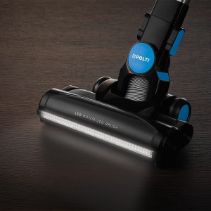 Aspirator vertical fara fir Polti Forzaspira Slim SR100, 2 in 1, Ciclonic, Autonomie lucru 50 min, 0.5 l, Perie Motorizata, Albastru - Img 2