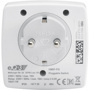 Priză inteligentă Homematic IP Smart Home de interior, model ‎HmIP-PSM - Img 2
