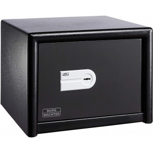 Seif cu cheie Burg Wächter 41180, nivel de securitate S2, protecție împotriva incendiilor LFS 30 P, testat VdS, 15 l, 44 kg, CL 410 K, negru - Img 4