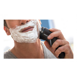 Aparat de barbierit Philips Shaver Seria 3000 S313451 + trimmer nas/urechi - Img 8