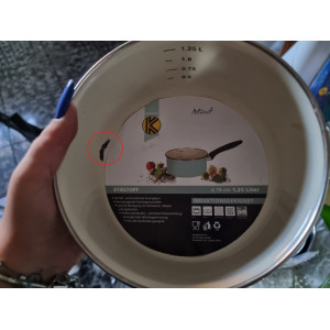 Cratita cu coada Karl Kruger 16cm, 1.25L - Img 2