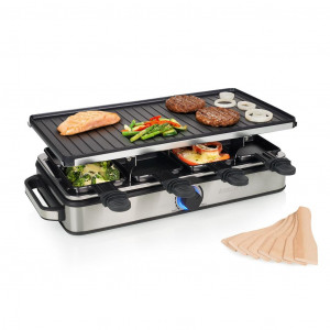 Gratar electric cu raclete Princess Deluxe 162645, 8 persoane - Img 2