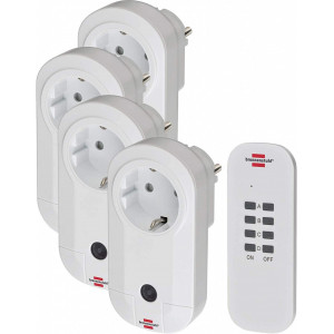 Set 4 prize wireless cu telecomandă Brennenstuhl RC CE1 4001 - Img 1