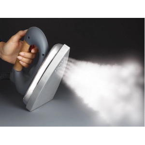 Stație de călcat profesională Polti Vaporella Super Pro, talpă aluminiu, 1750 W, 1.7l, 3 Bar, 120 gr/min, Gri - Img 4