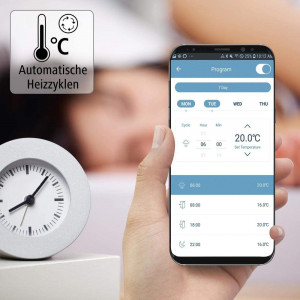 Hama Control încălzire WLAN, 2 termostate inteligente pentru radiatoare + control central - Img 4