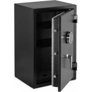 Seif ignifug 36 x 31 x 40 cm (capacitate 23.5l), cu închidere digitală și chei de rezervă - Img 2