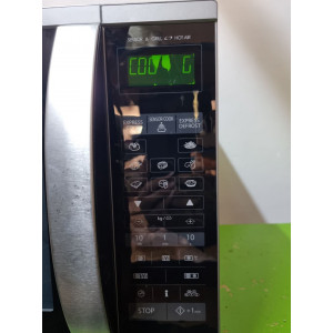 Cuptor microunde cu functie grill Sharp R-971INW, 40l - Img 3